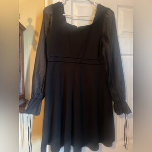 Cupshe Elegant Black Dress